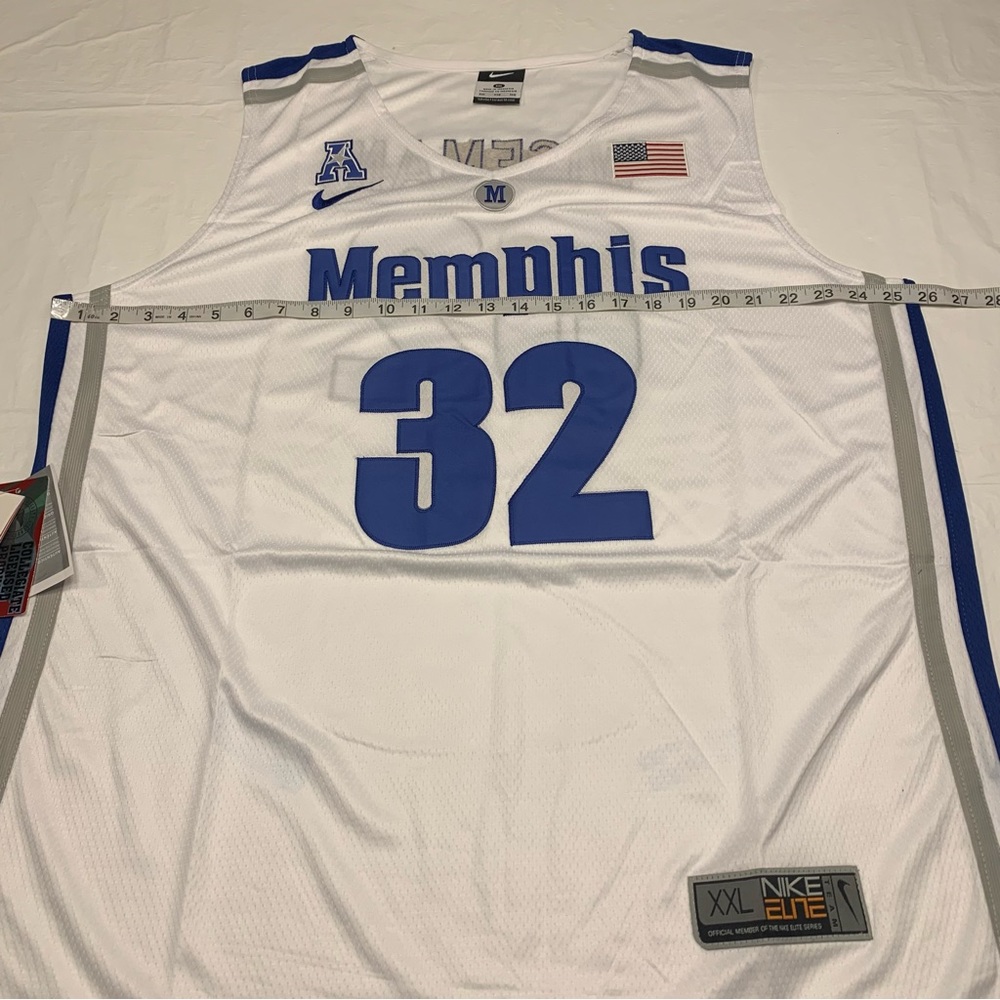 Nike Elite NCAA Memphis Tigers Jersey James Wiseman #32 Men’s XXL New - Picture 7 of 12